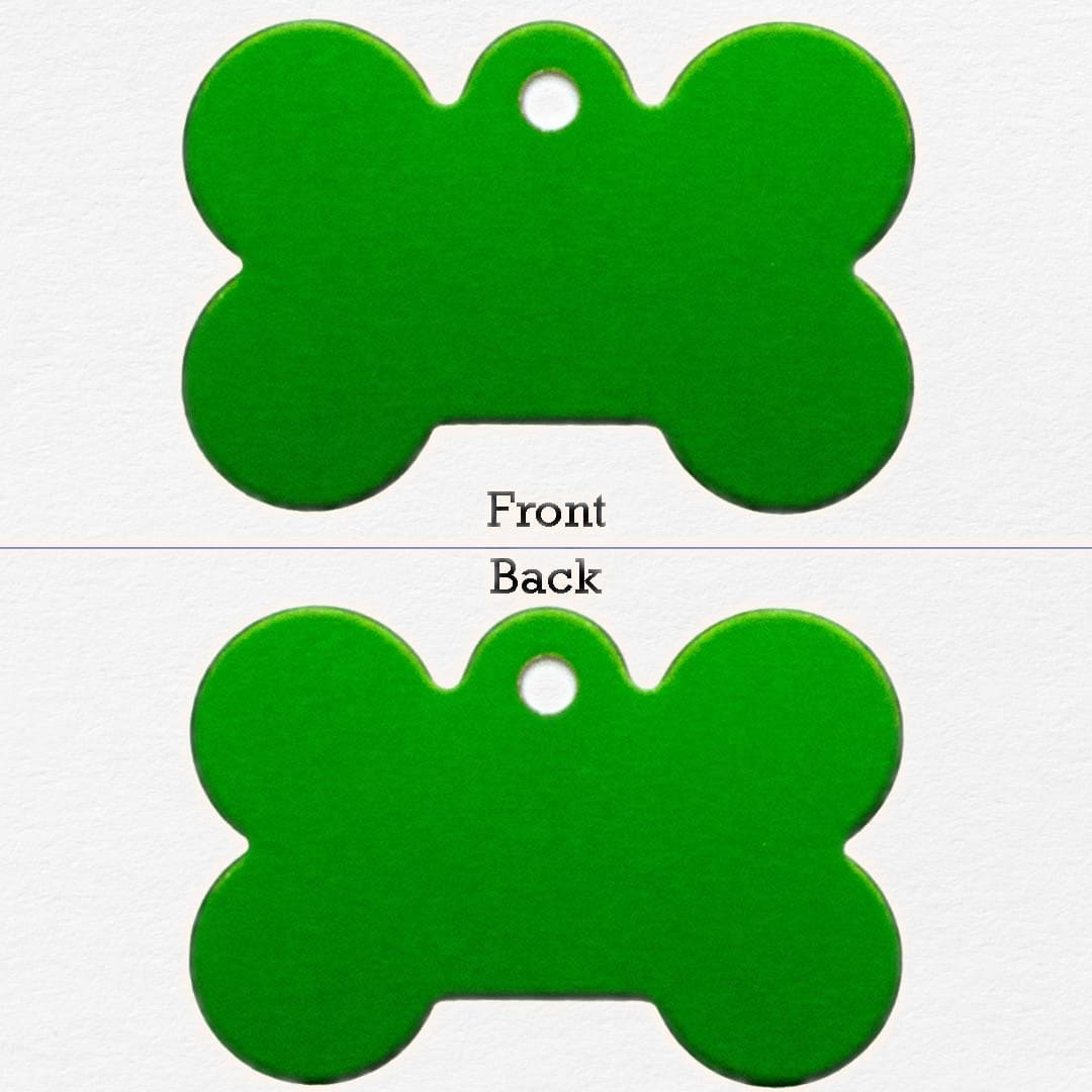 Green Personalized Tag for Dogs