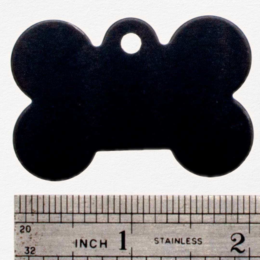 Black Personalized Tag for Dogs